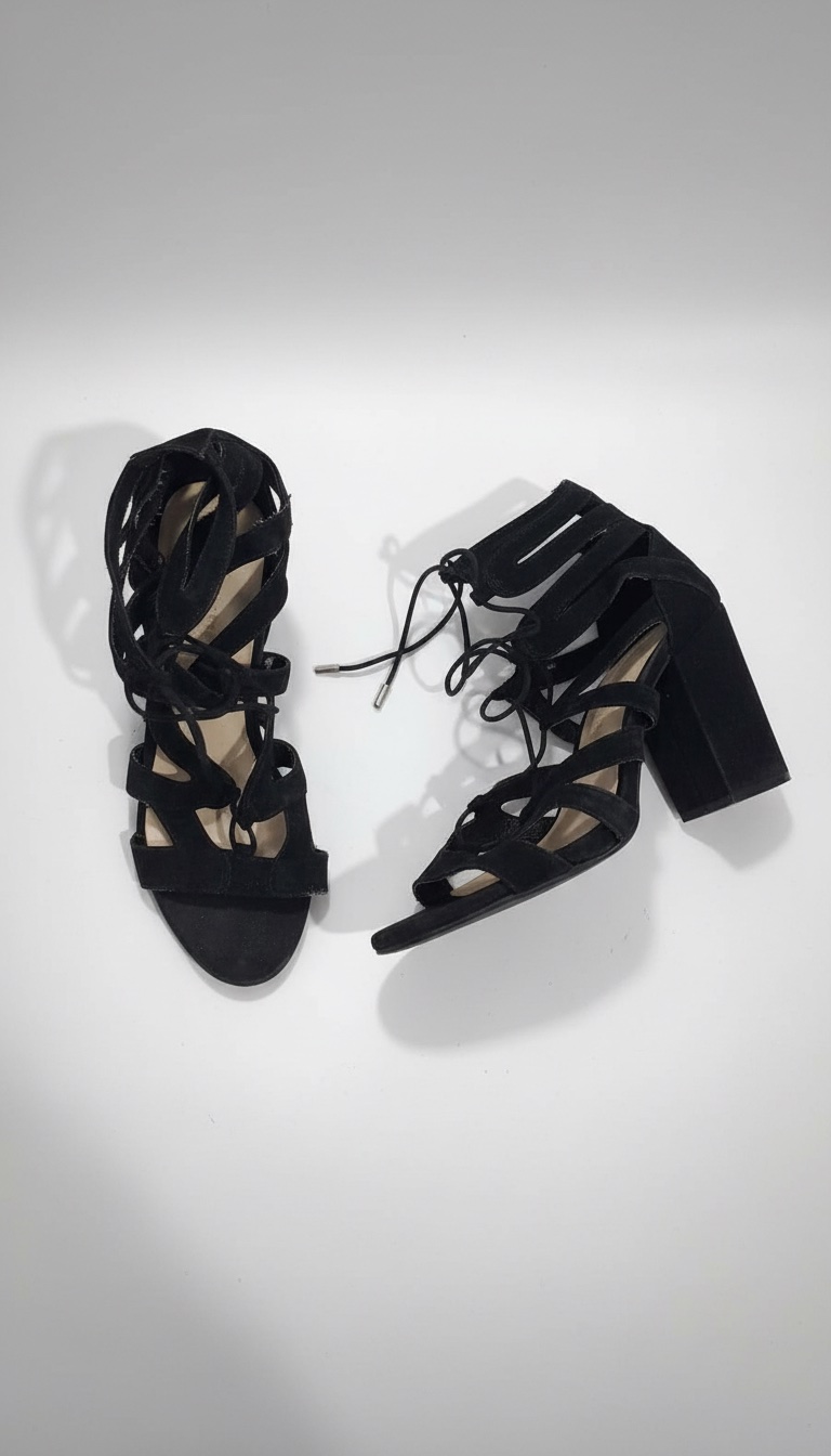 Sandales à talon Bershka
