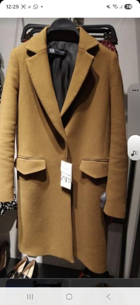 Manteau zara neuf mais sans etiquettes