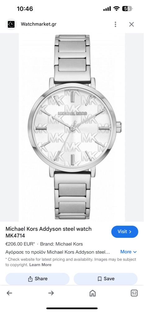 Montre michael kors 