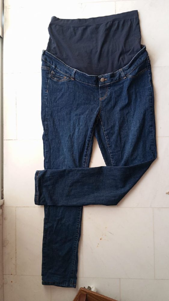 Pantalon pour femme enceinte en jean Taille 46 