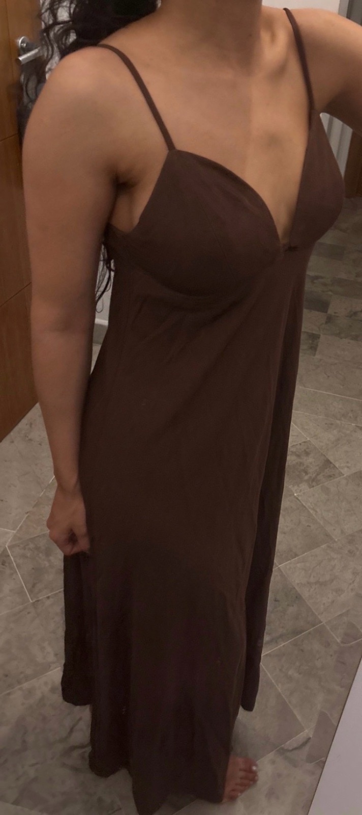 Robe marron