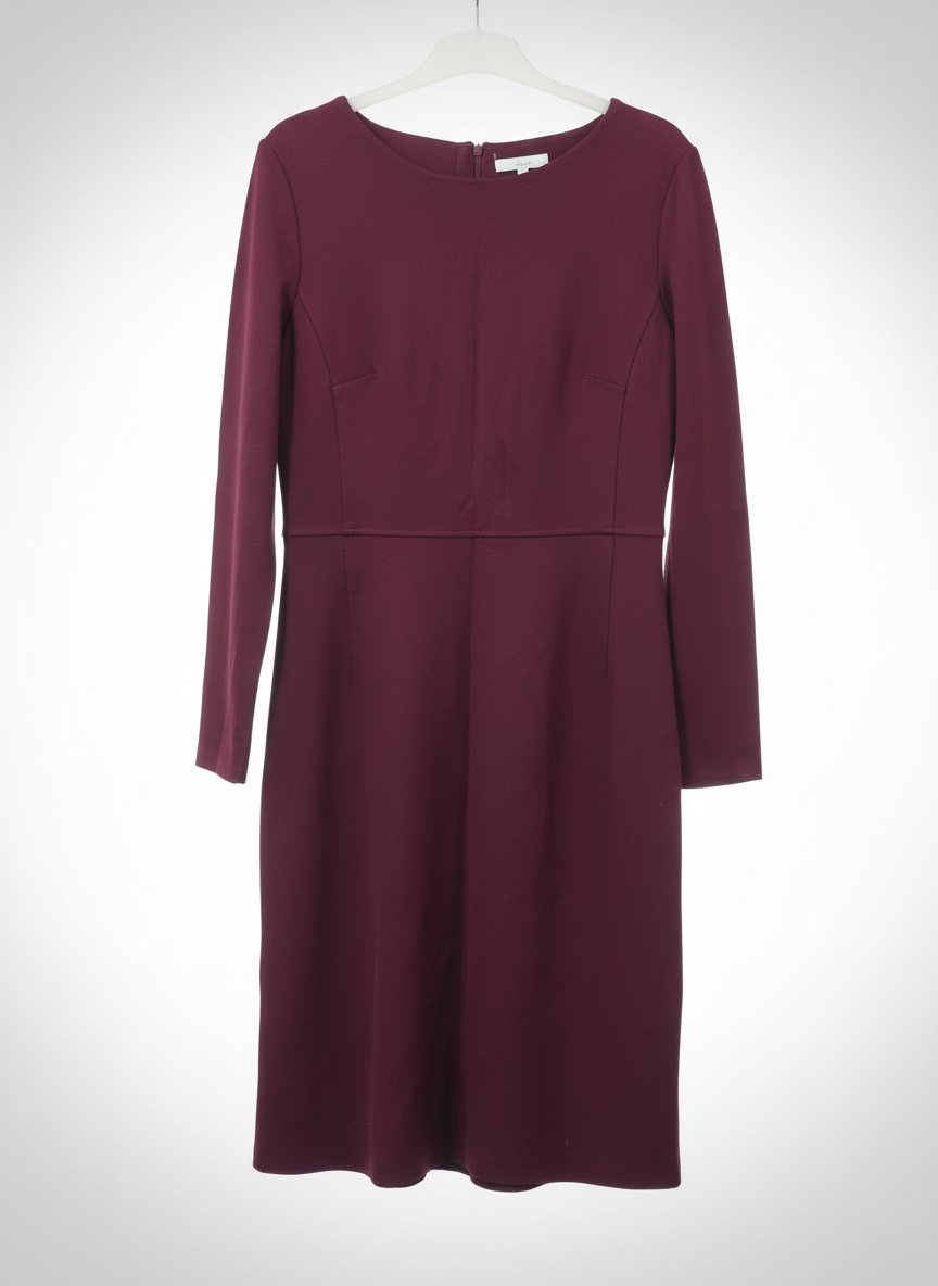 Robe rouge bordeaux tres classe importé 