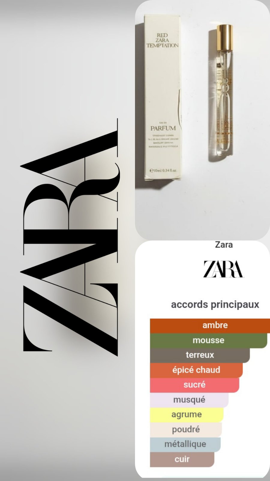 Parfum zara red temptation 