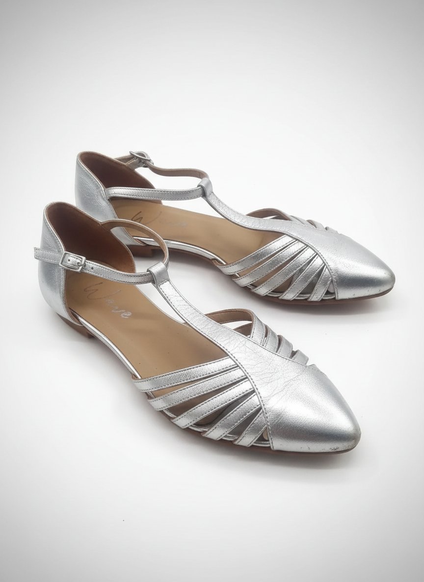 Sandale argent