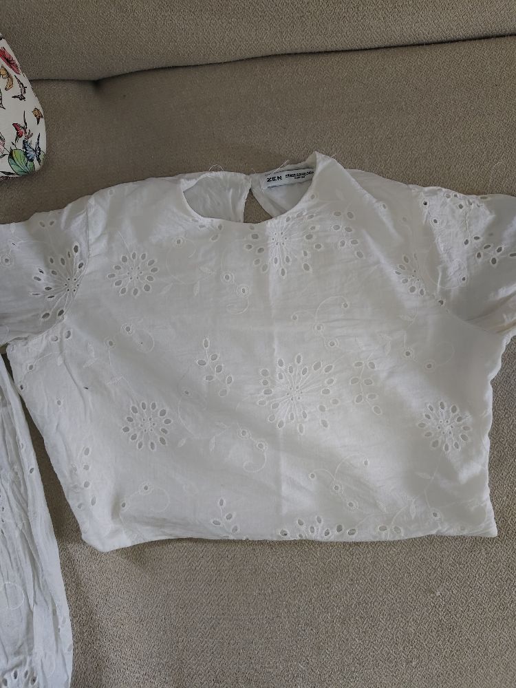 Top broderie anglaise 