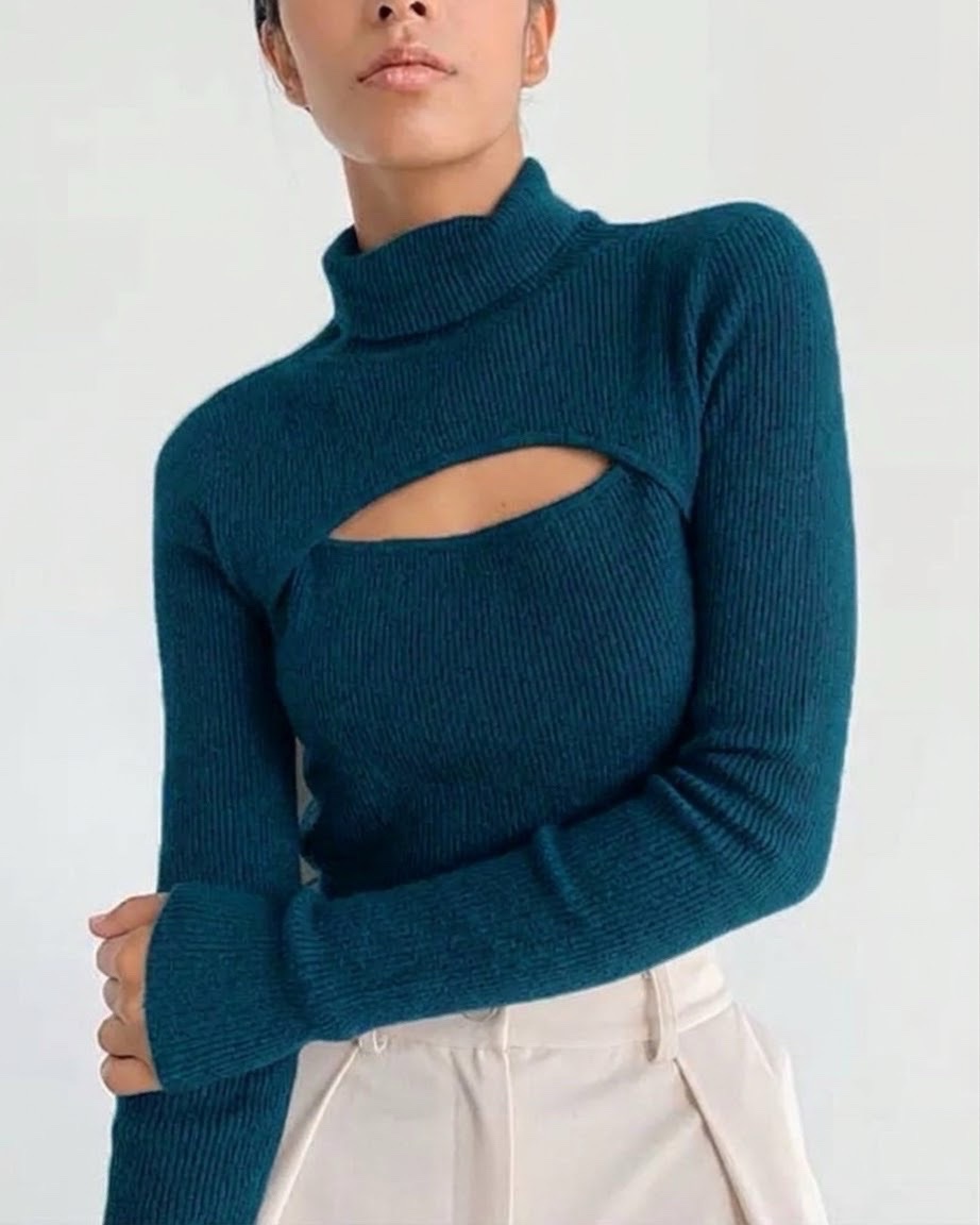 Pull en laine et cachemire