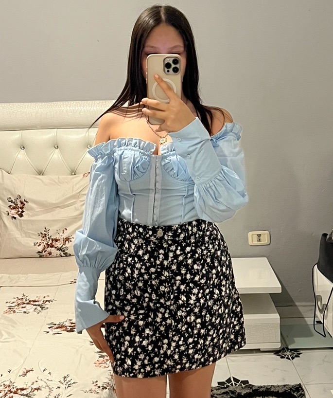Chemise off shoulder 