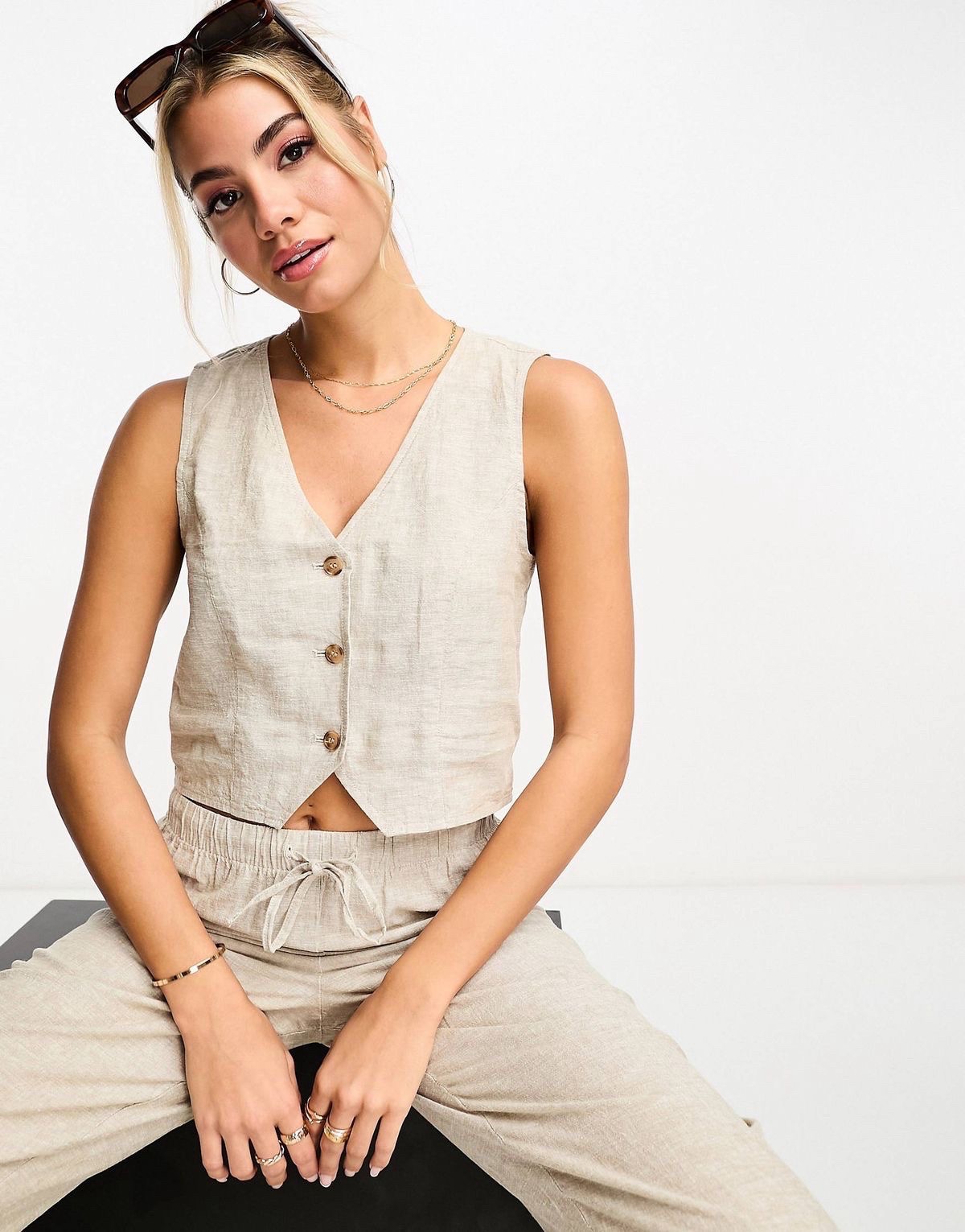 Jacket en lin