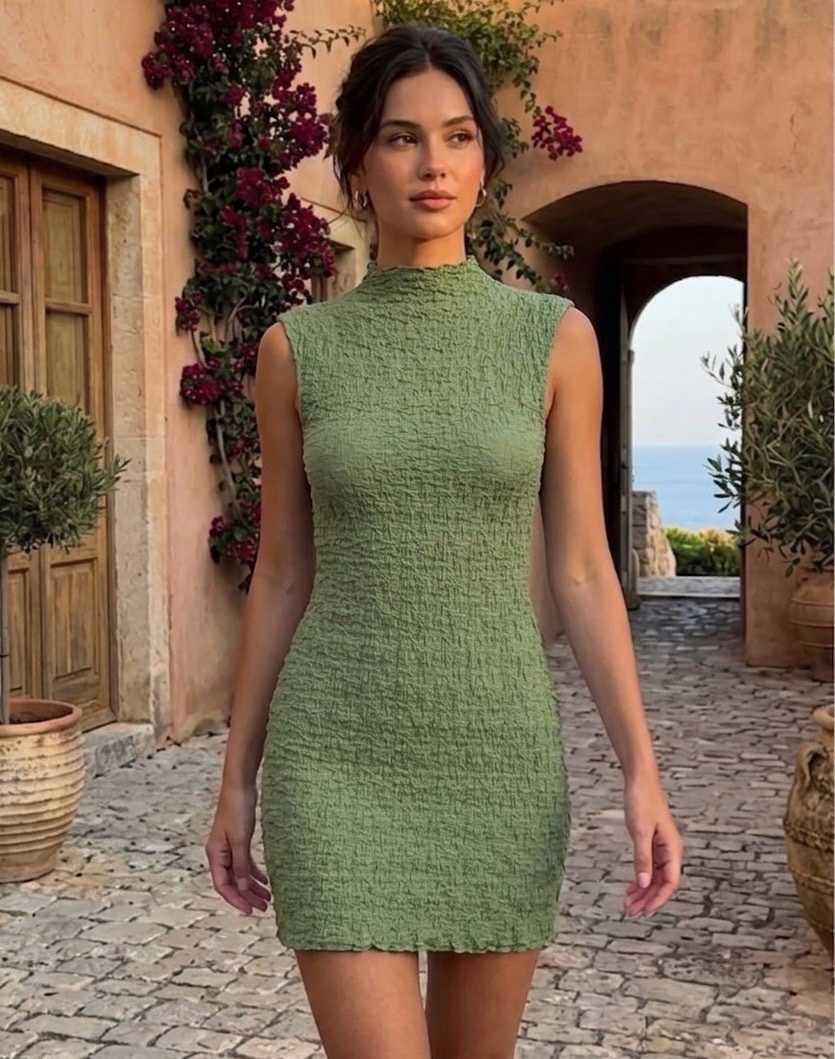 Robe vert