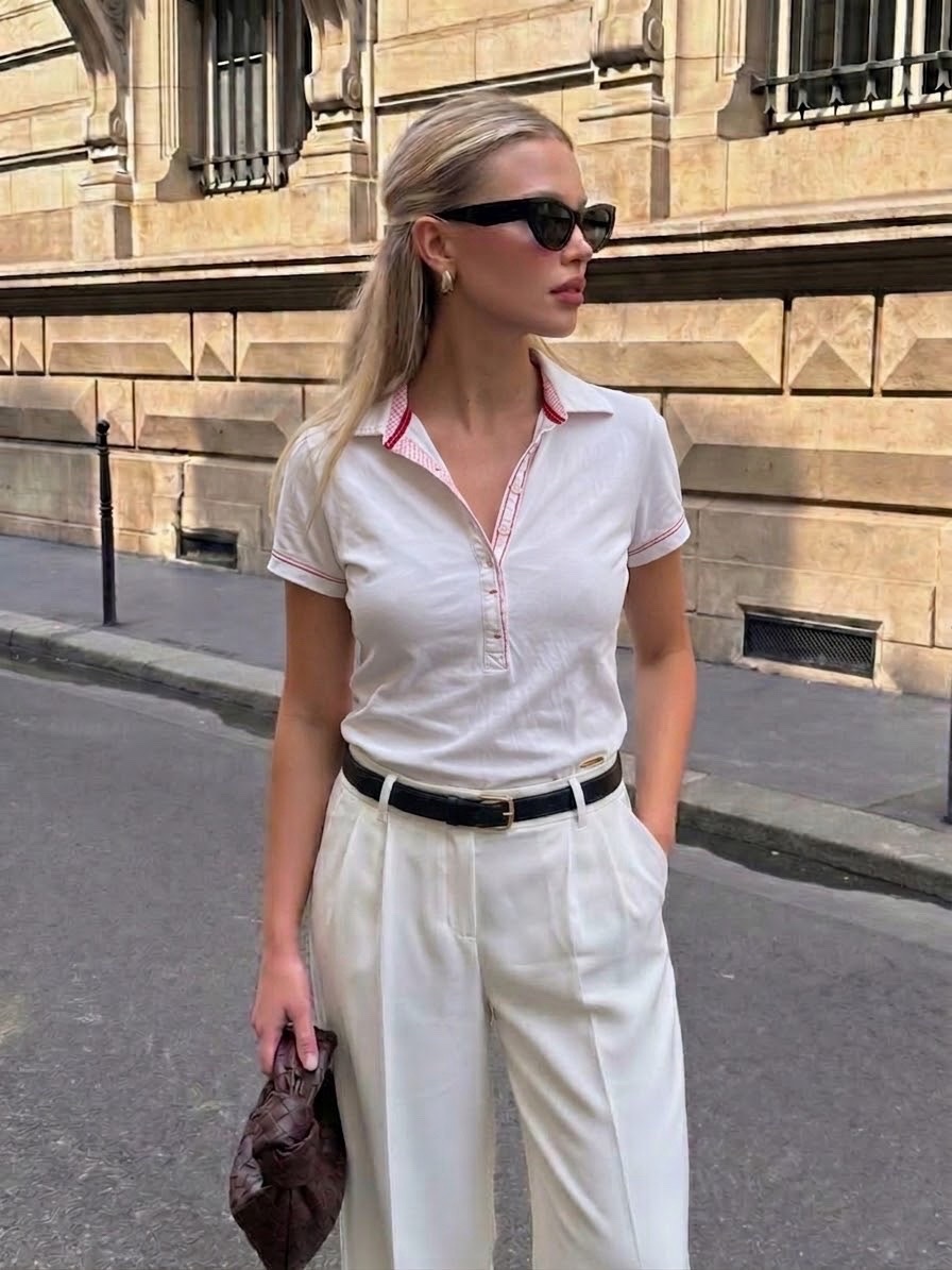 T-shirt blanc Tommy
