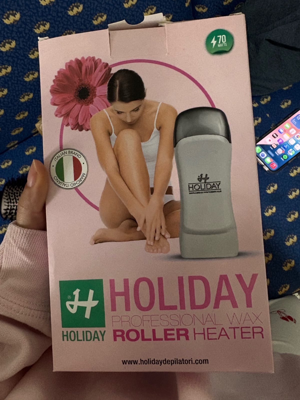 Professional wax roller heater