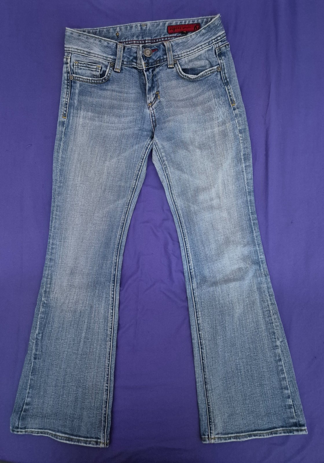 Vintage Low Rise Flare Jeans 
