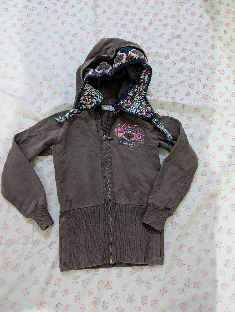 🤎 gilet a capuche Pour fille marque Geox taille 6 ans