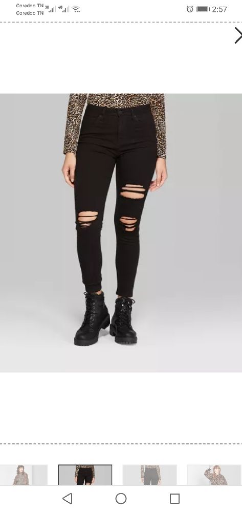 Pantalon jean ♥️ déchiré wild fable