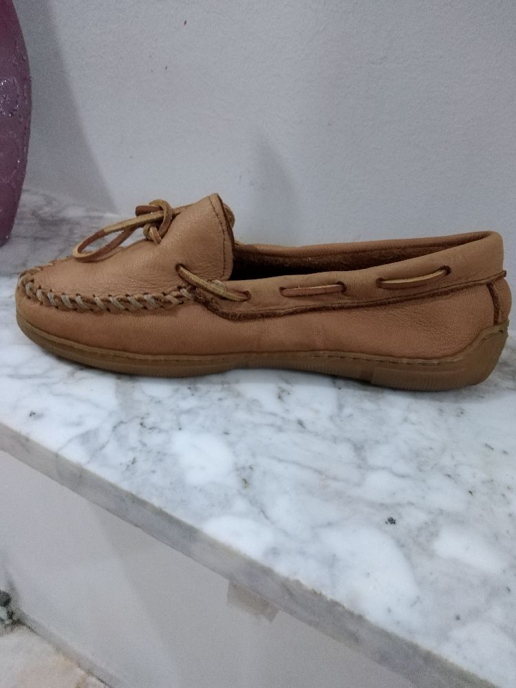 ❤️ Mocassin très léger cuire souple