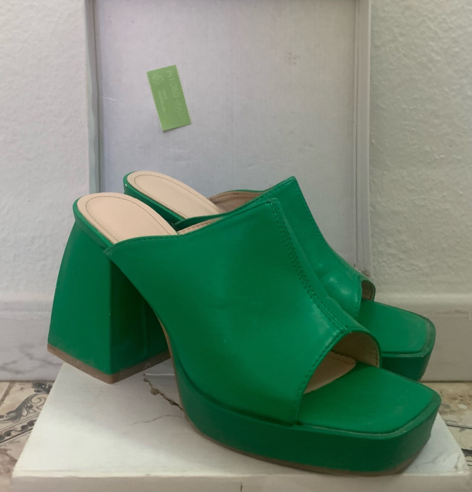 Escarpin green 