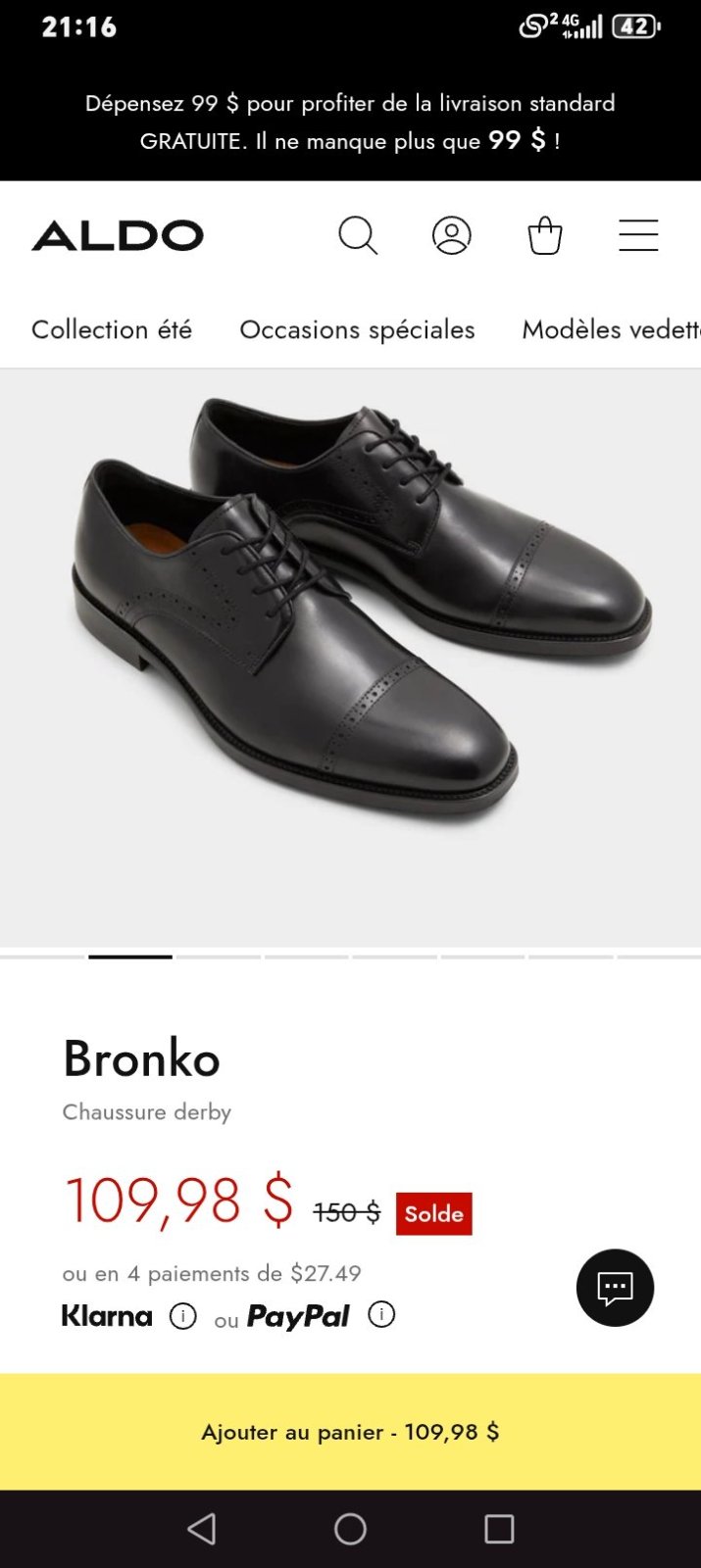 Chaussure de marque 