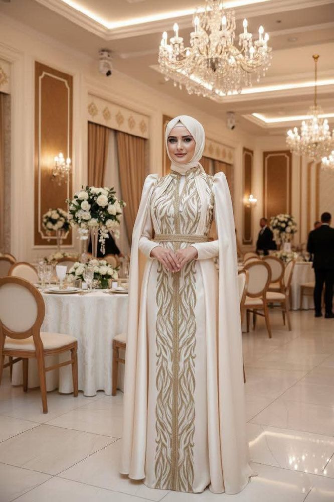 Jolie robe soirée pour voilée comme neuf 