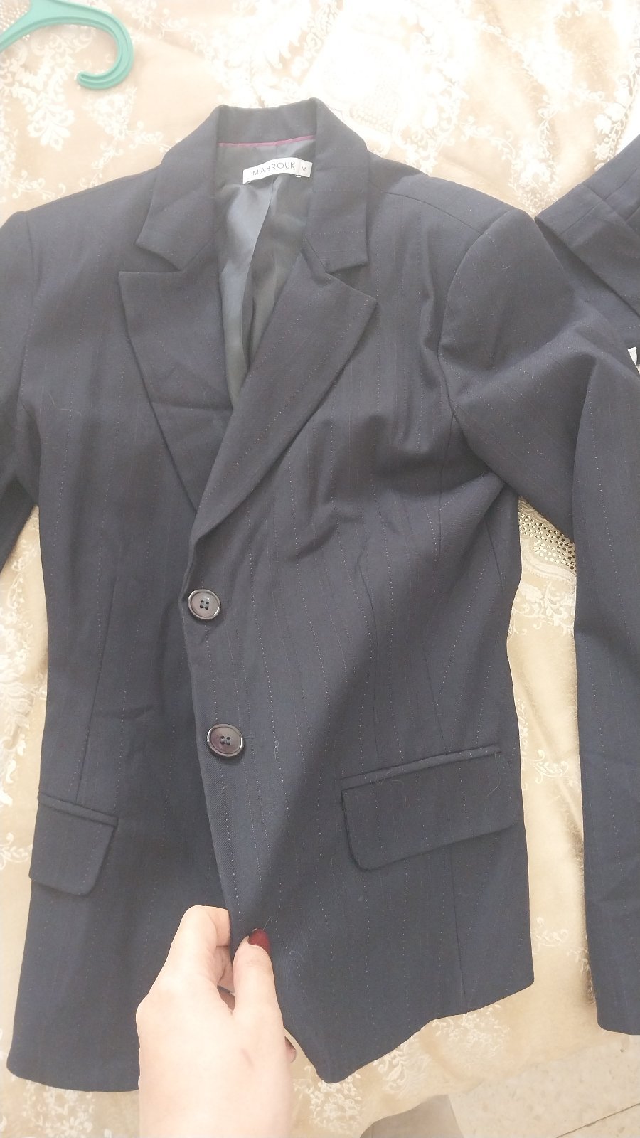 Ensemble bleu marine foncé mabrouk 