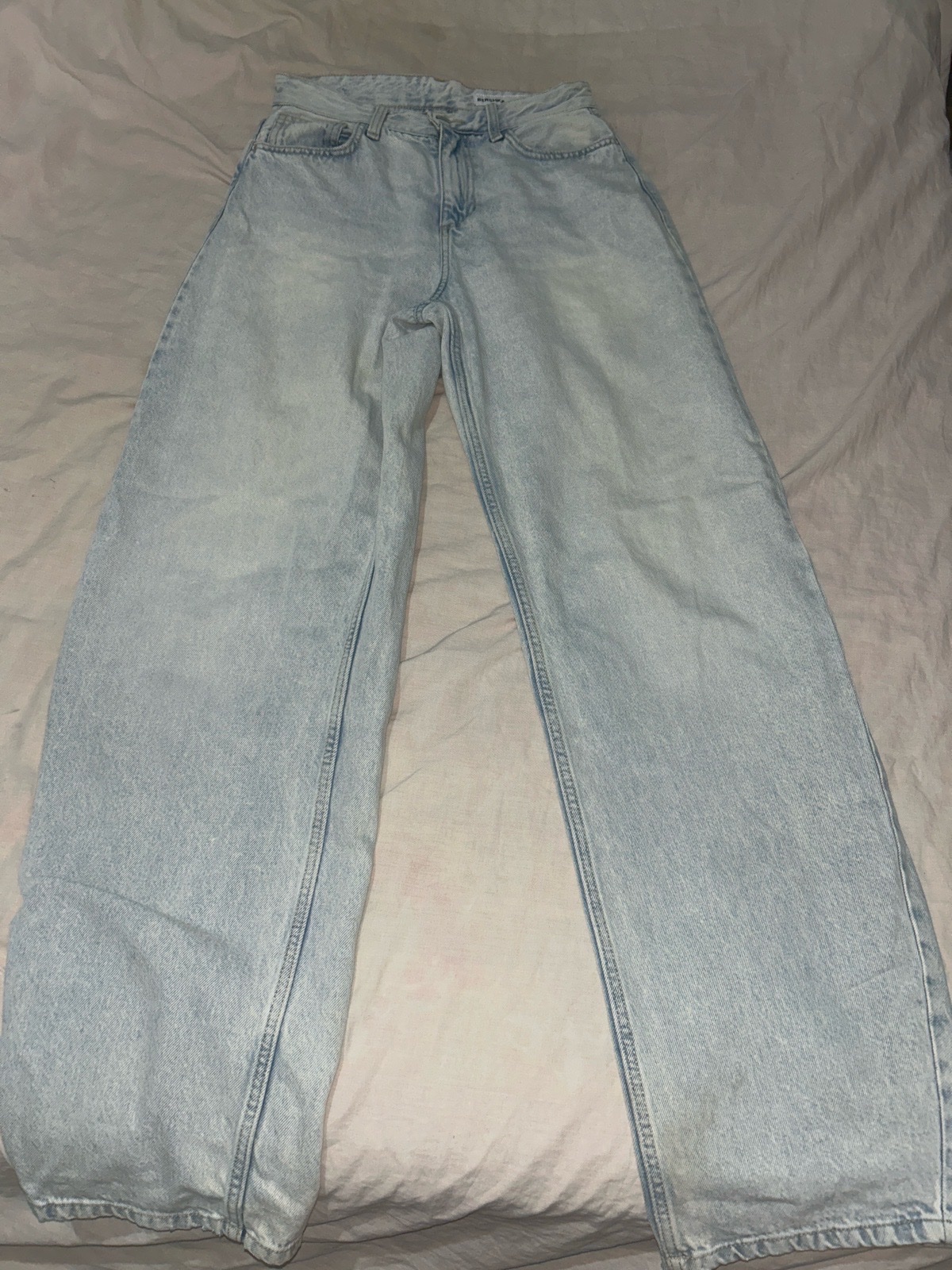 Jean bershka bleu claire wide leg