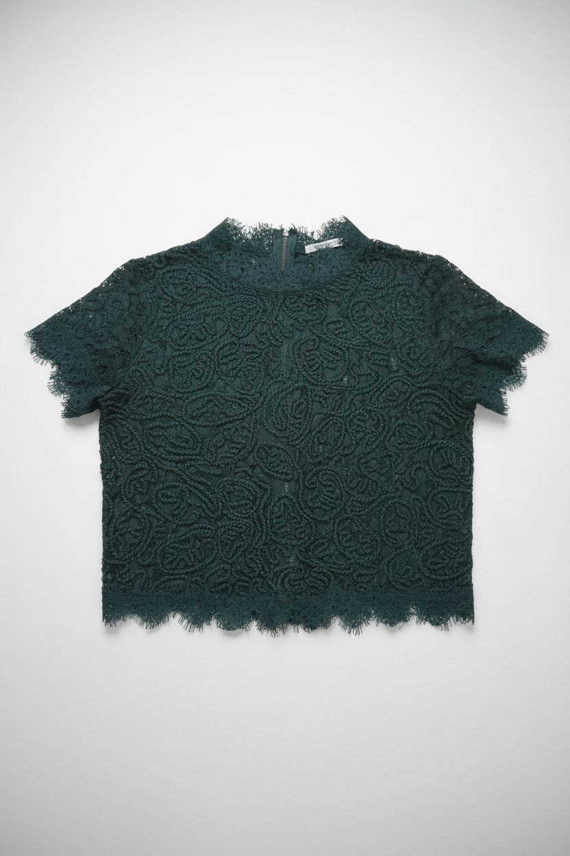 Chemise dentelle zara