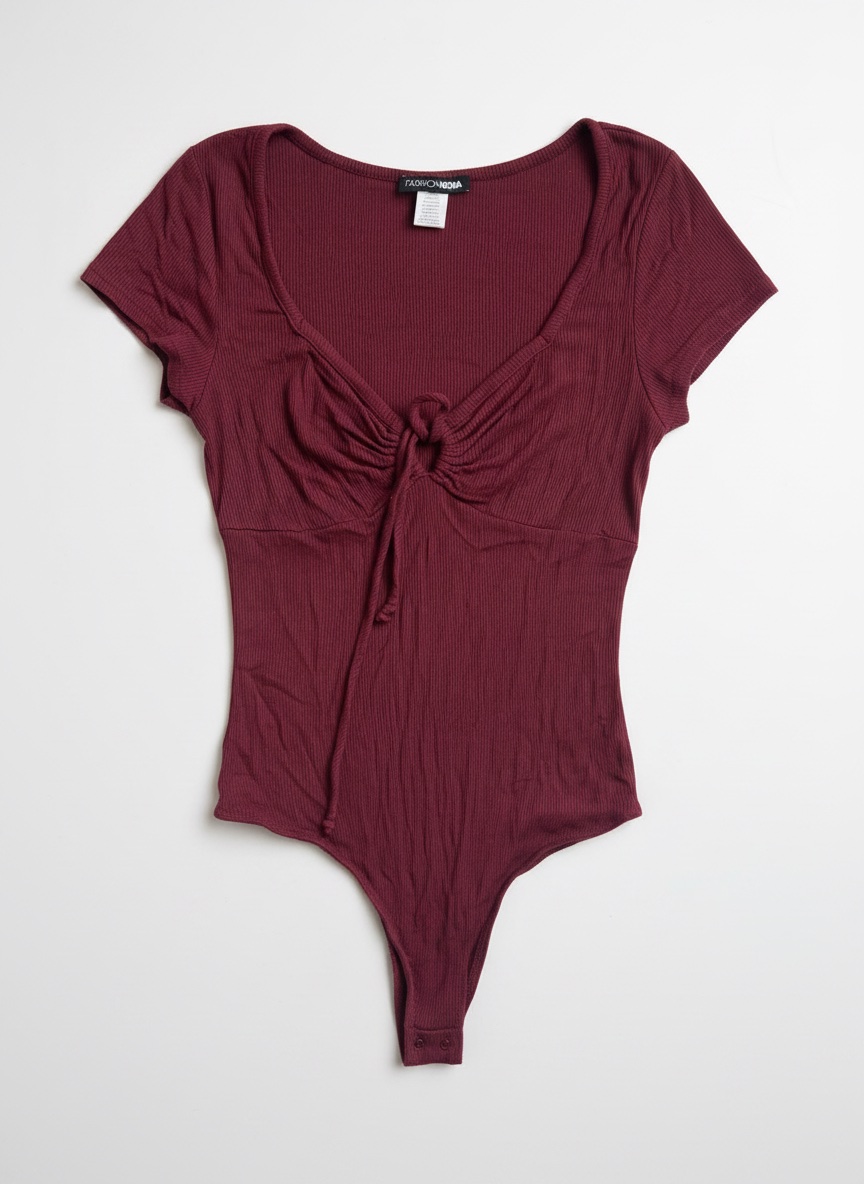 Tshirt rouge bordeau