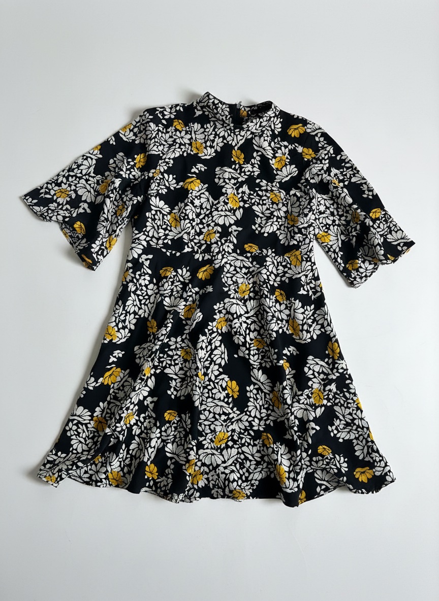 Robe fleurie courte