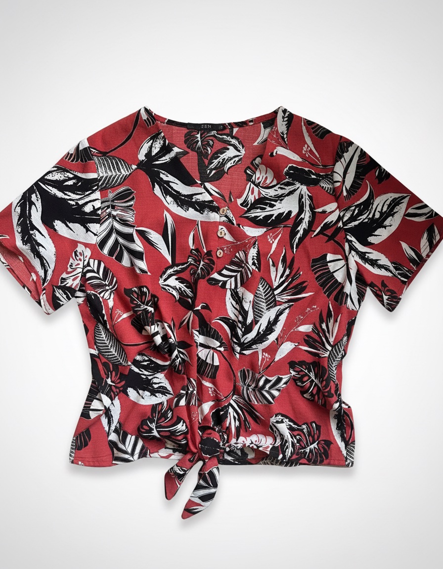 Chemise fleurie ZEN taille S/M