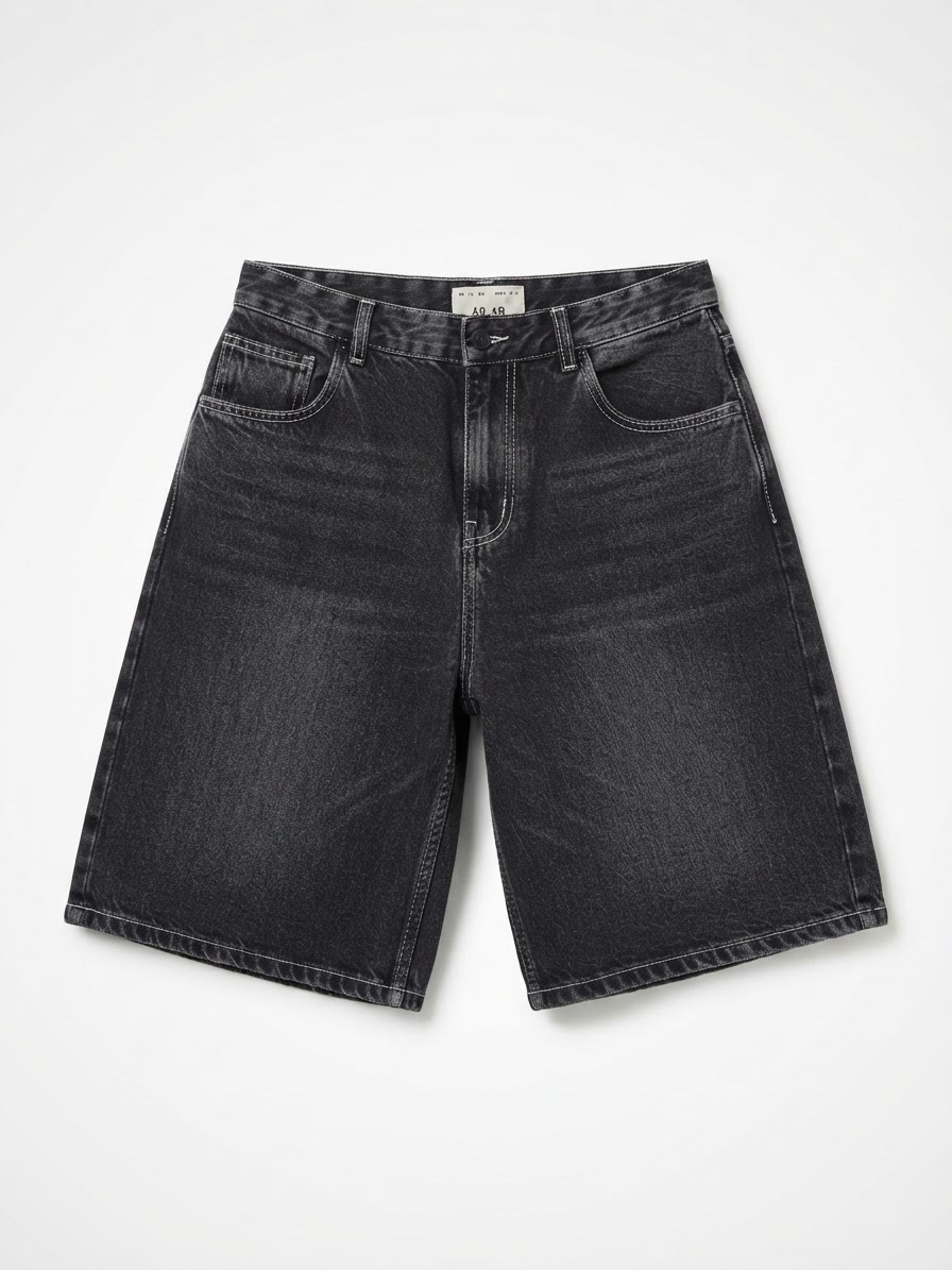 Short baggy jean
