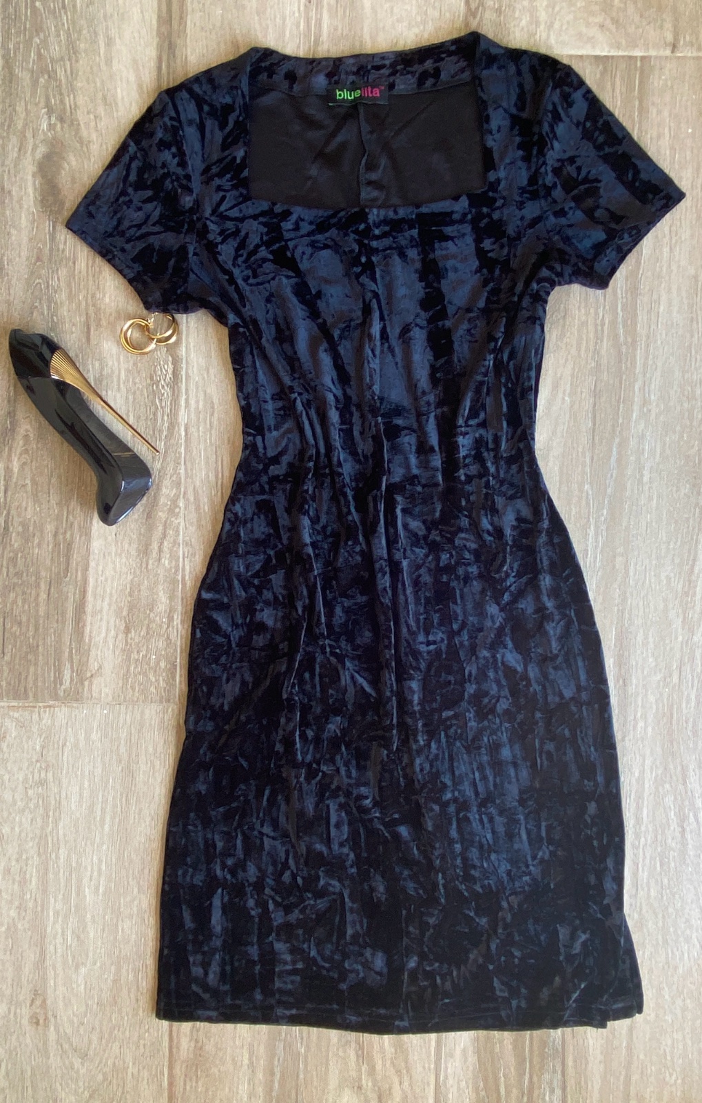 Robe faux dain
