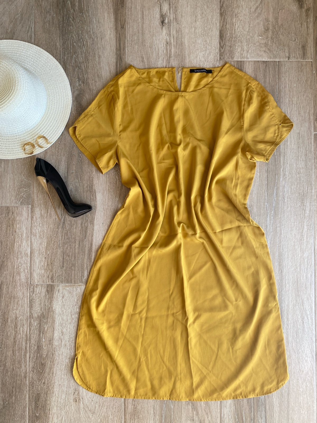 Robe jaune moutarde 💛