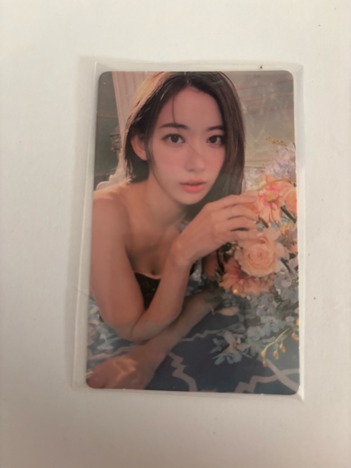 Kpop photocard sakura fearless era lesserafim