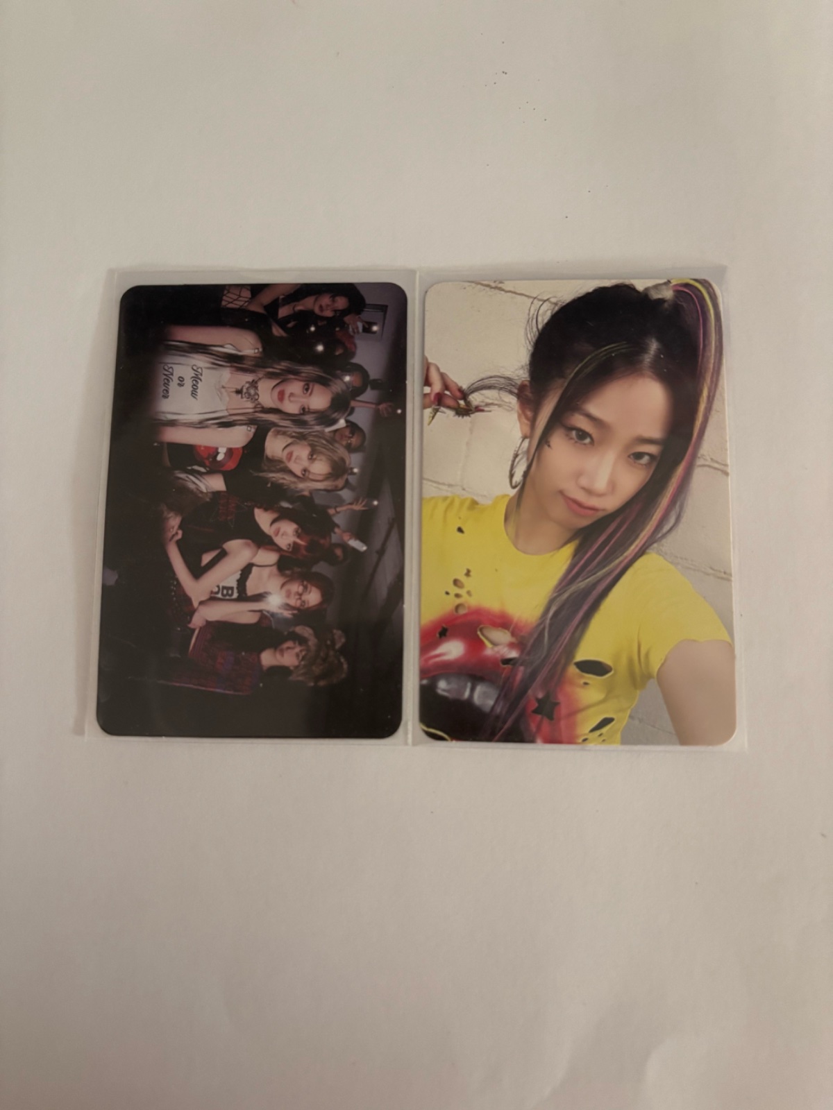 Kpop photocard kazuha lesserafim crazy era