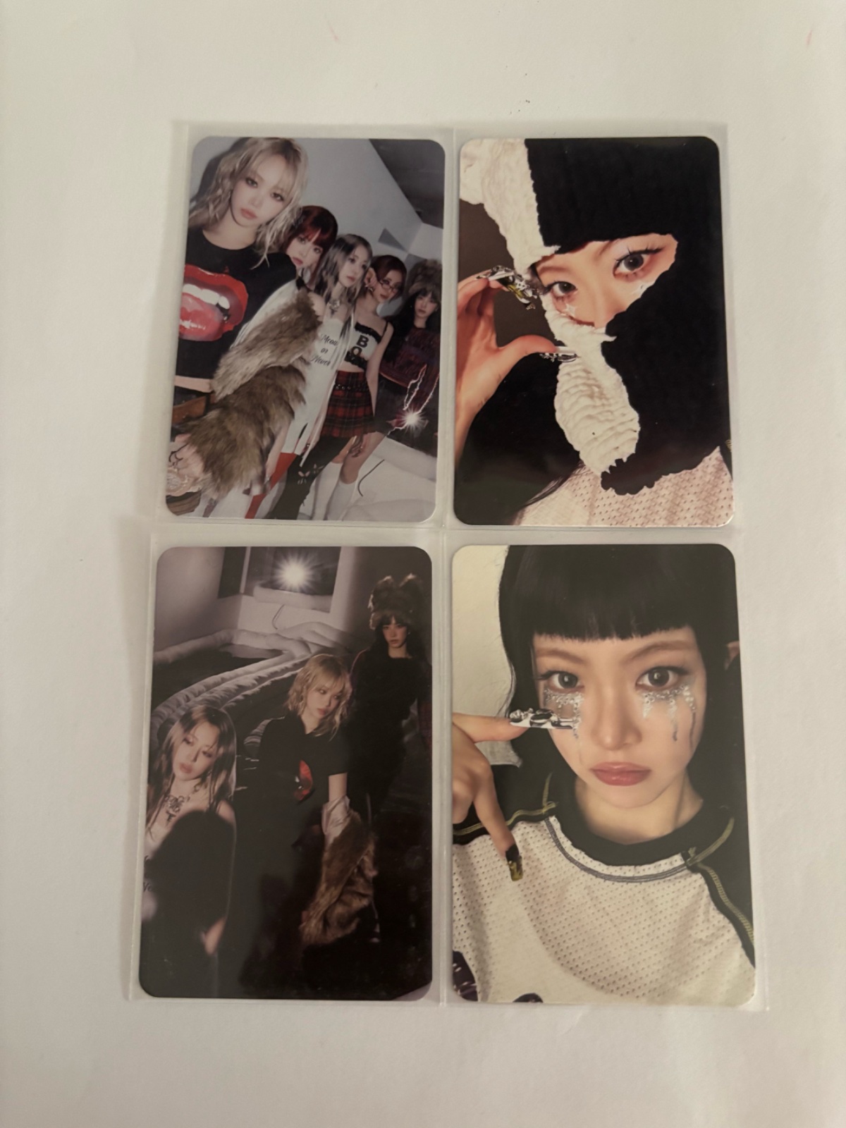 Kpop 2 photocards eunchae lesserafim crazy era