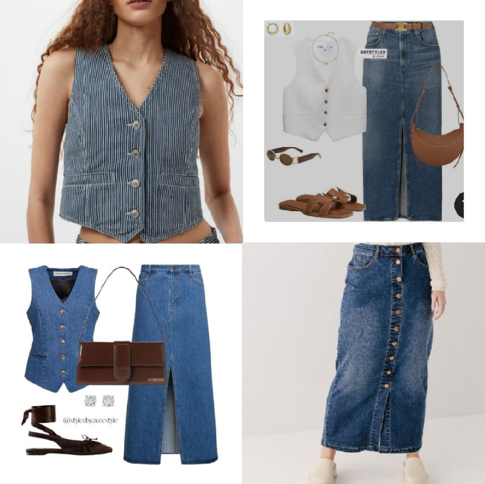 Denim Set -2 pcs 💙