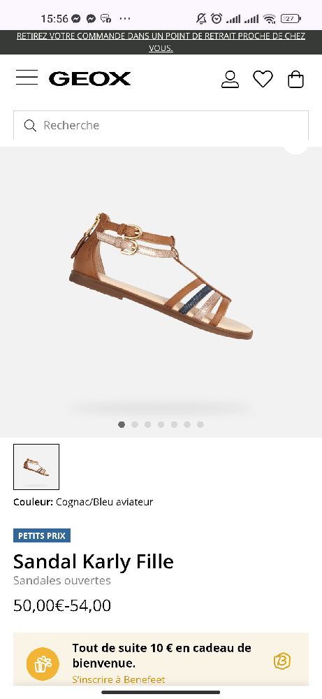 Sandales filles 