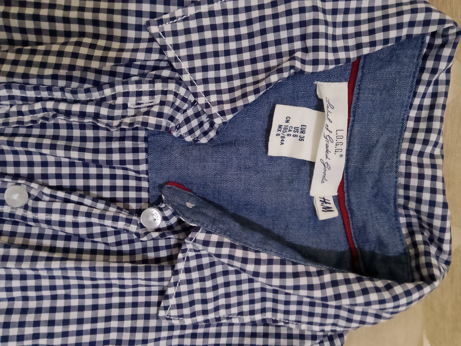 Chemise carrés homme de la marque h&m