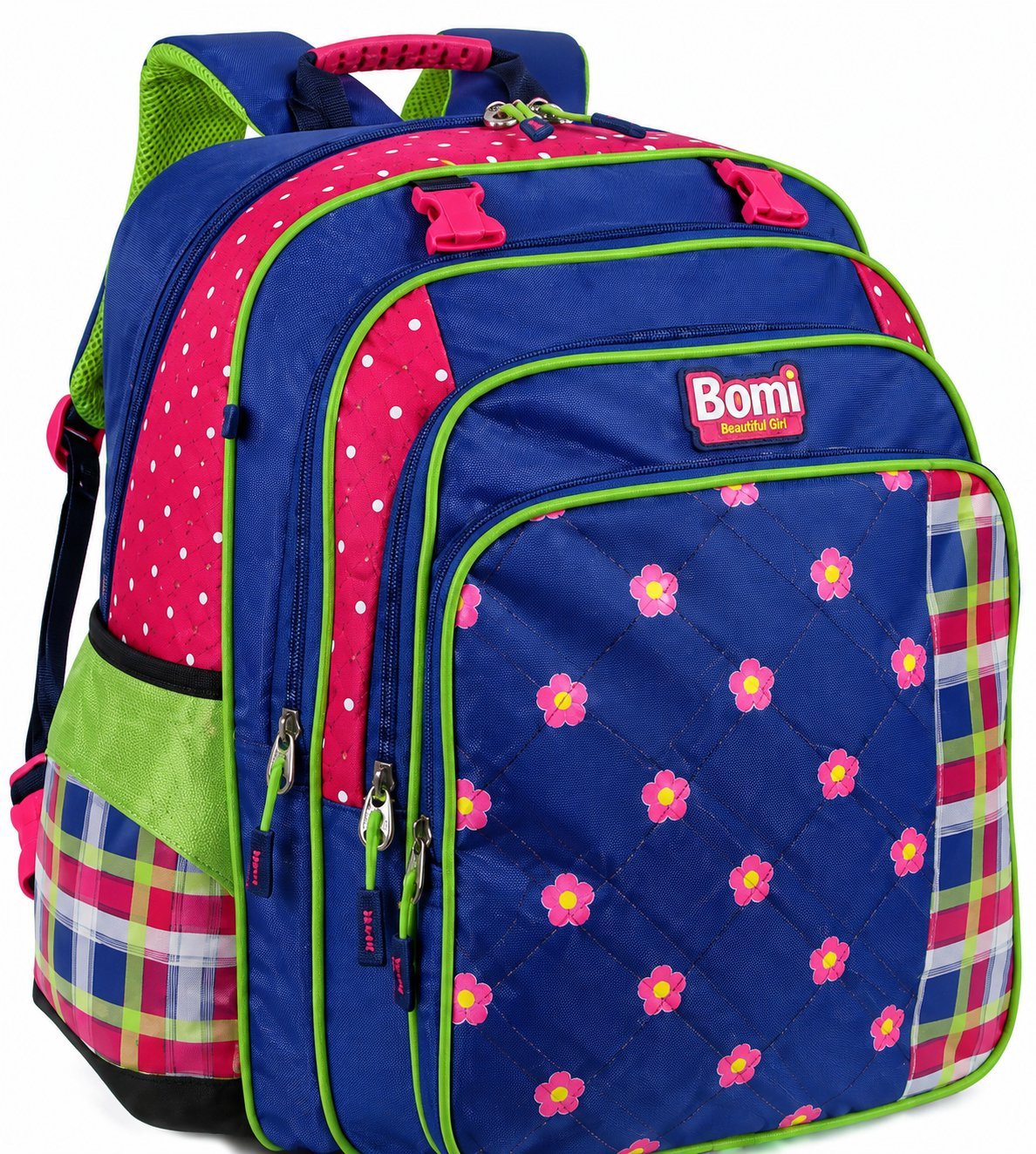 Cartable bomi multicolore 