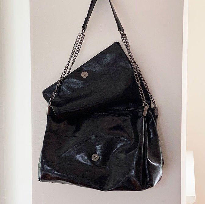 Sac à main noir zara