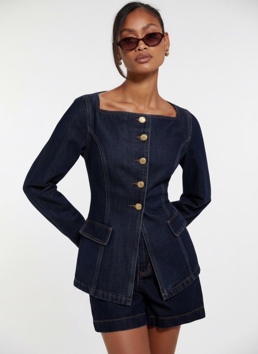 Chemise jean de shein