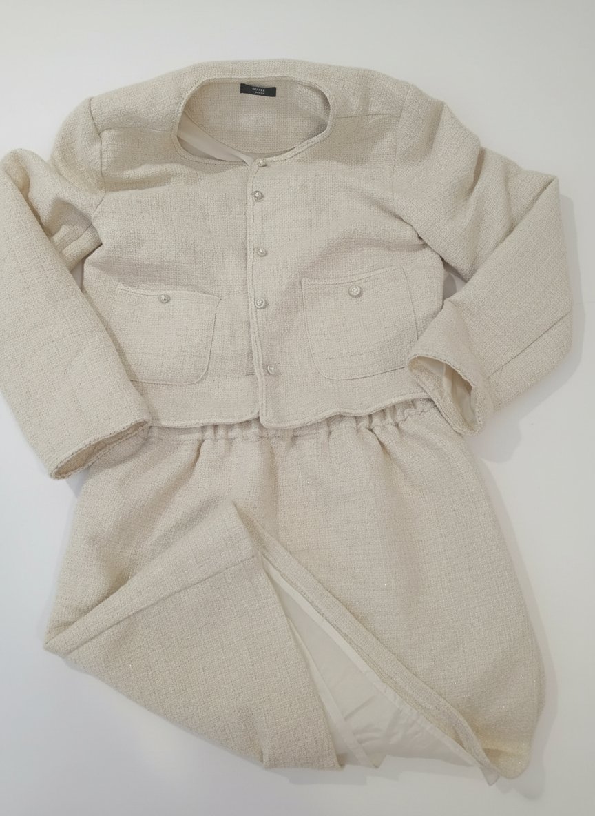 Ensemble beige pour fille 