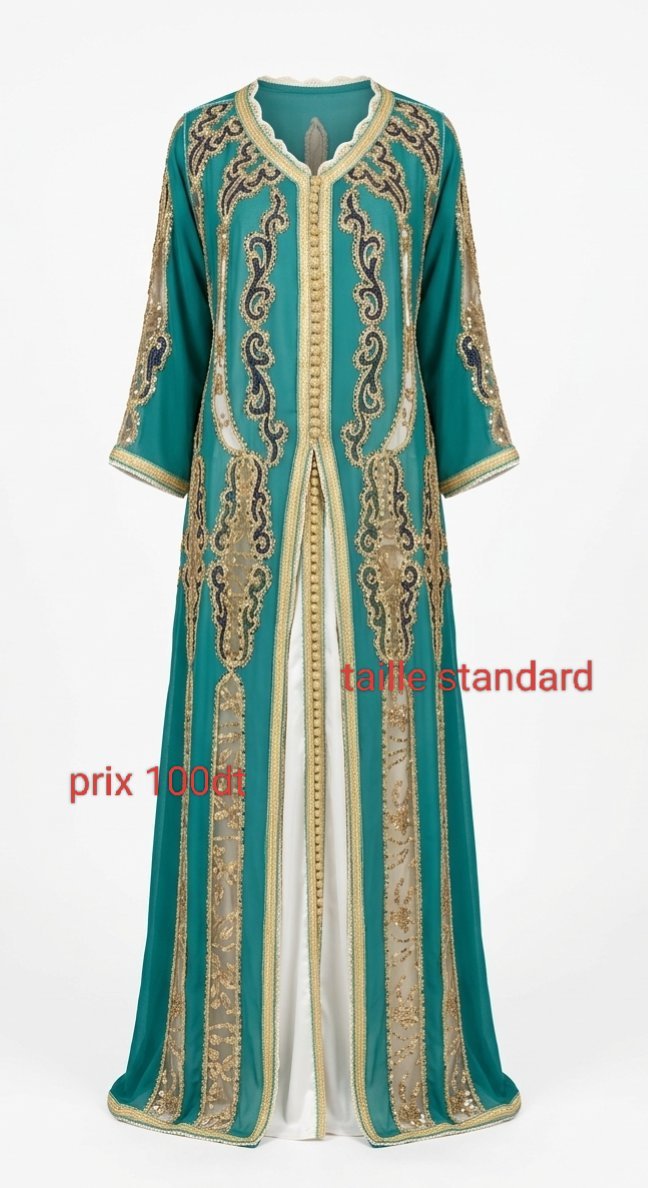 Caftan marocain en verre 