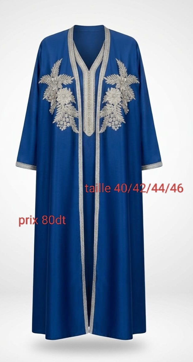 Kaftan style abaya en très bonne état ylabes men taille 40 jusqu'à 46