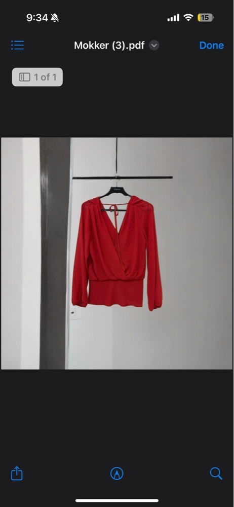 Pull rouge