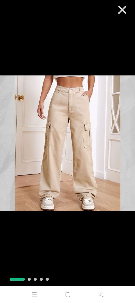 Pantalon jean cargo