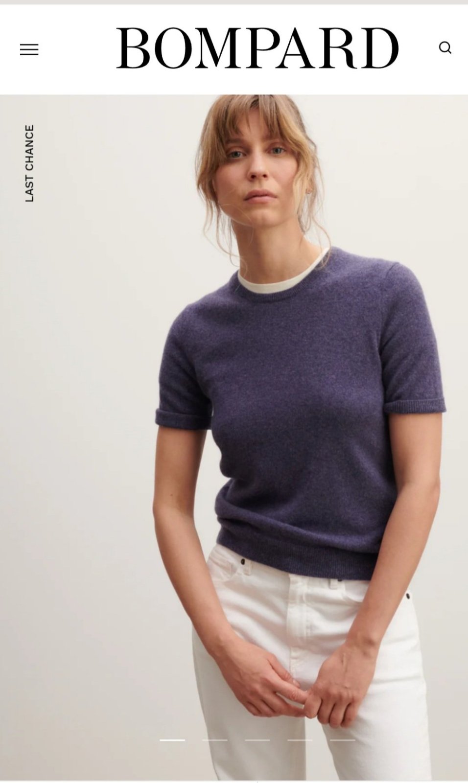 Pull de luxe Eric Bompard 100% pure cachmire