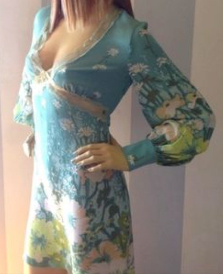 Robe r.e.d valentino 100% soie