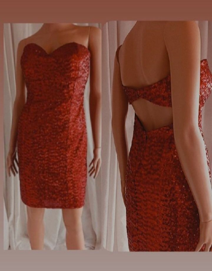 Robe Soirée  Rouge 