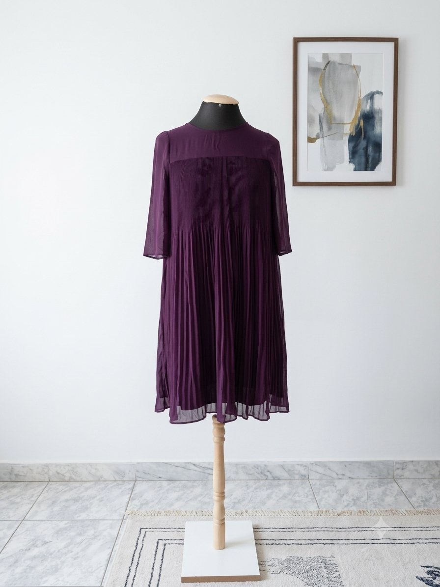 Robe plissée 