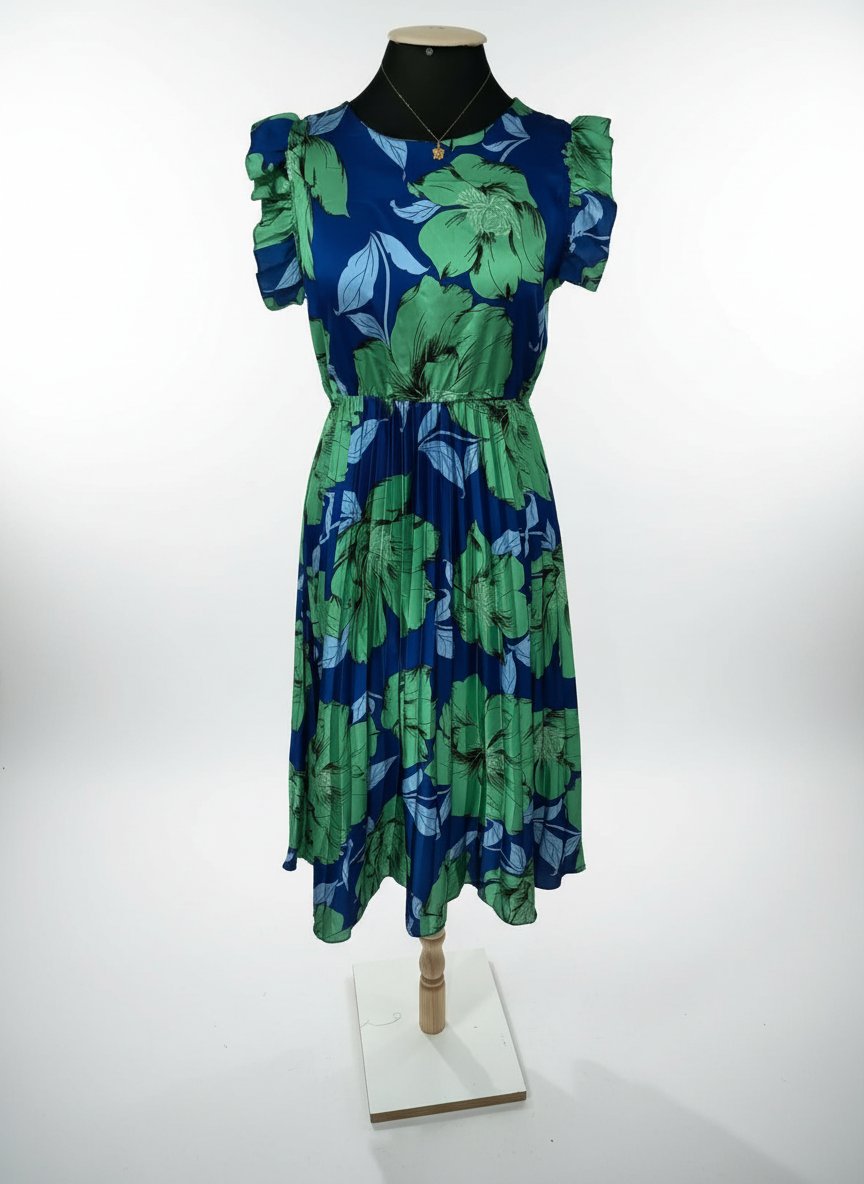 Robe plissée 